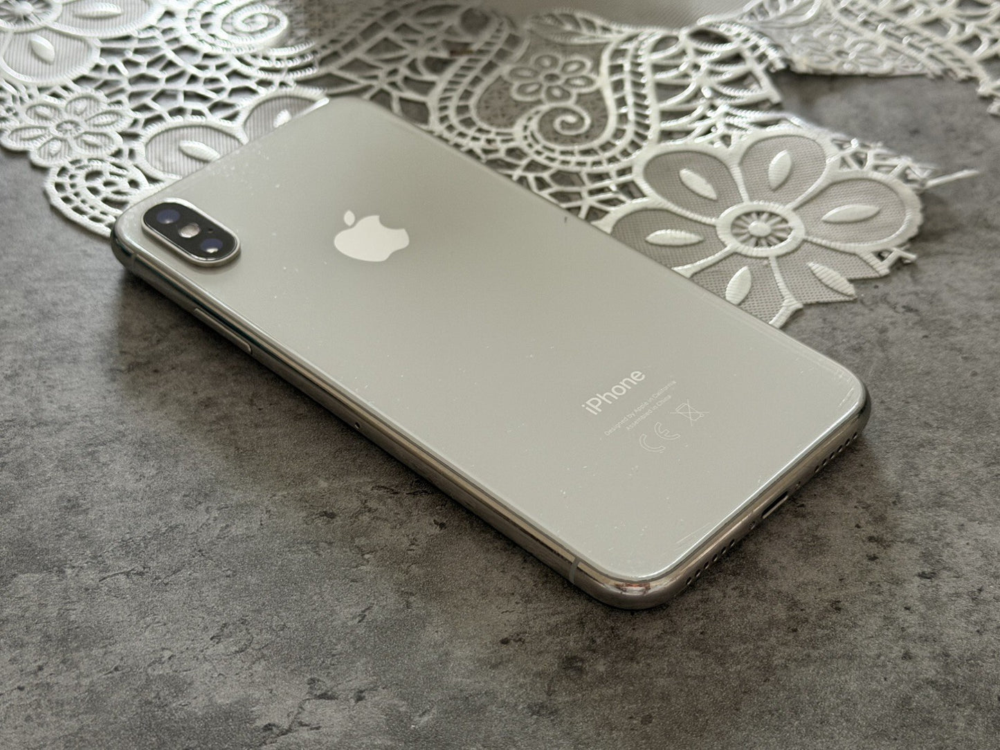 iPhone X 64gb Silver Unlocked - 100% ๐ - No Face ID