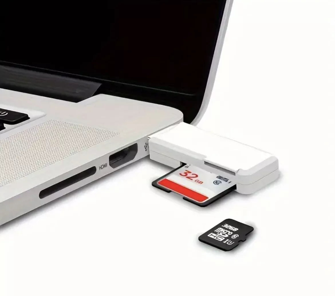 OTG USB2.0 Mini SD/TF Card Reader High-Speed Photo & Data Transfer Plug & Play
