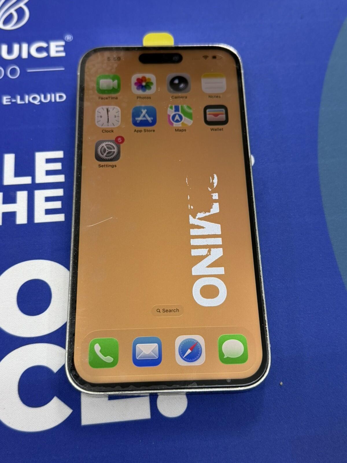 iPhone 14 Pro Max 128gb Silver Unlocked - 100% 🔋 - No Face ID