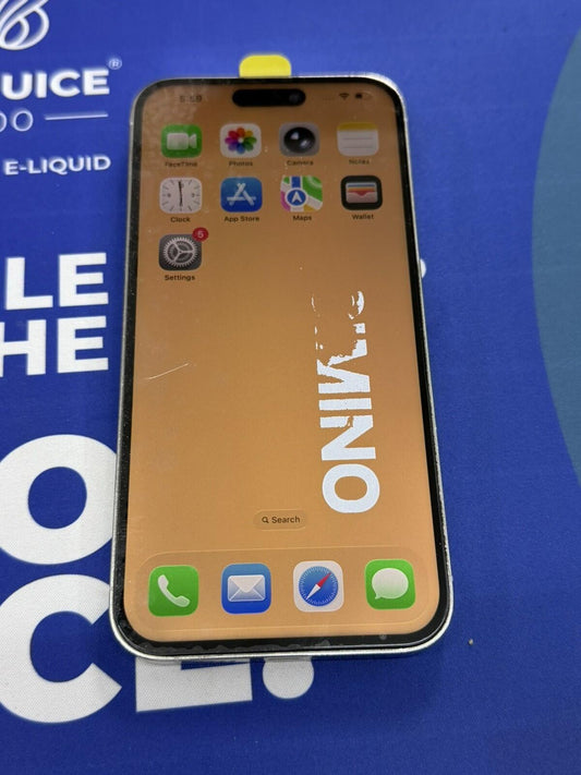 iPhone 14 Pro Max 128gb Silver Unlocked - 100% 🔋 - No Face ID