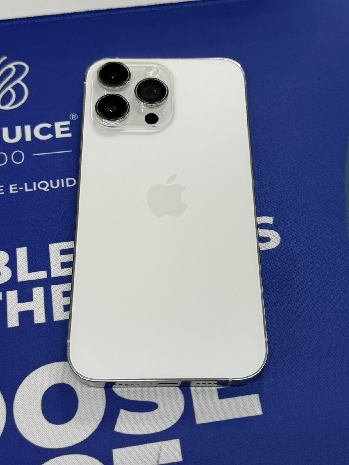 iPhone 14 Pro Max 128gb Silver Unlocked - 100% 🔋 - No Face ID