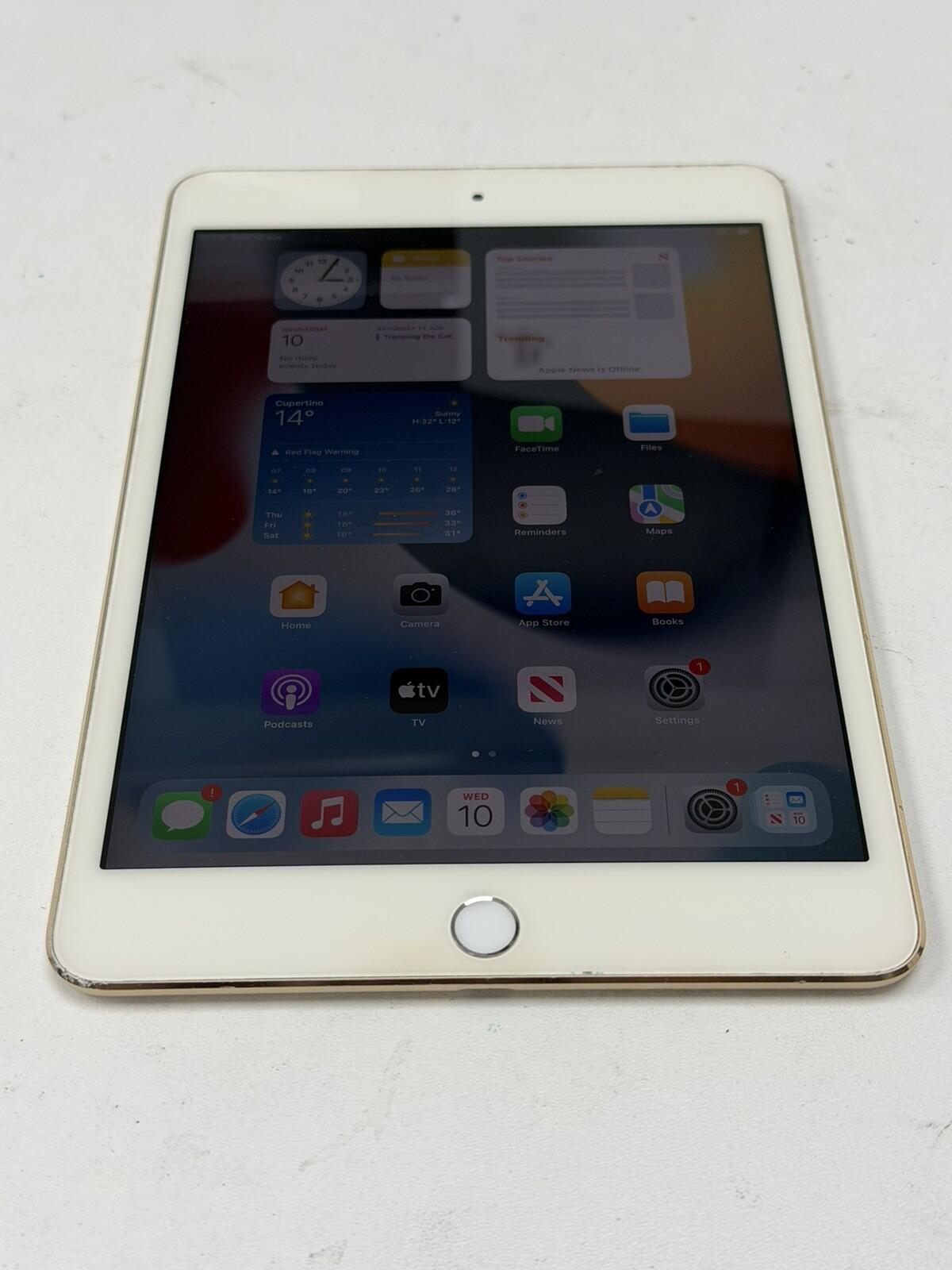 iPad mini 4 32GB Gold Wi-Fi - 7.9in