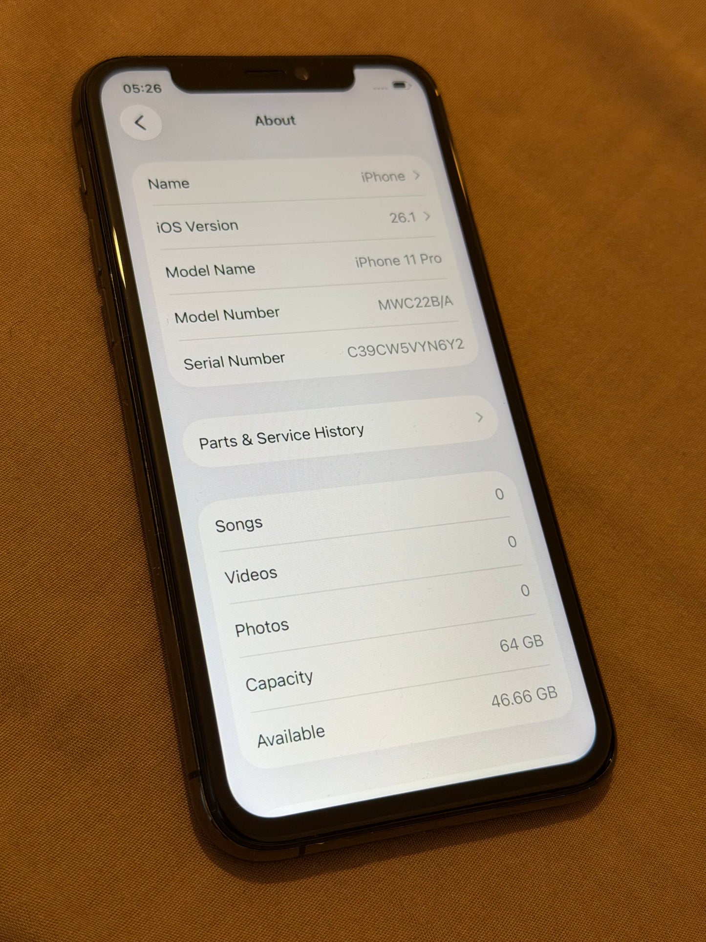 iPhone 11 Pro 64gb S/G Unlocked - No Face ID