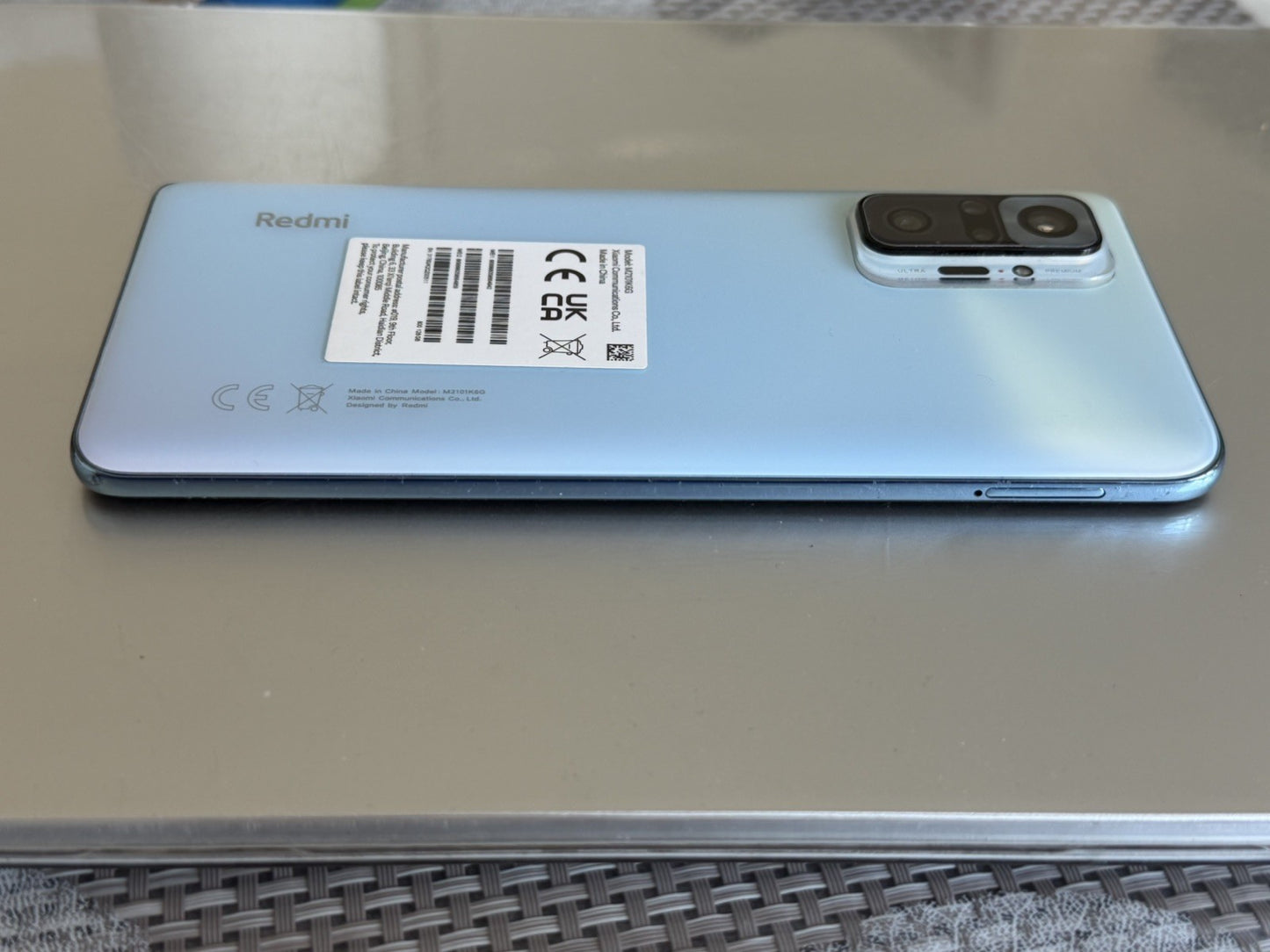 Xiaomi Redmi Note 10 Pro 128GB Glacier Blue Unlocked - New Battery 🔋 