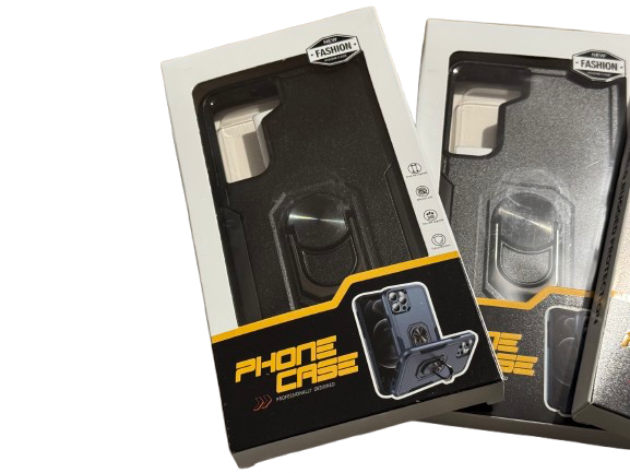 Oterkin for Samsung Galaxy S22 Plus Case,Heavy Duty Military Grade Shockproof Case for Galaxy S22 Plus 5G with Kickstand Ring, S22 Plus Case Support Magnetic Car Mount Black