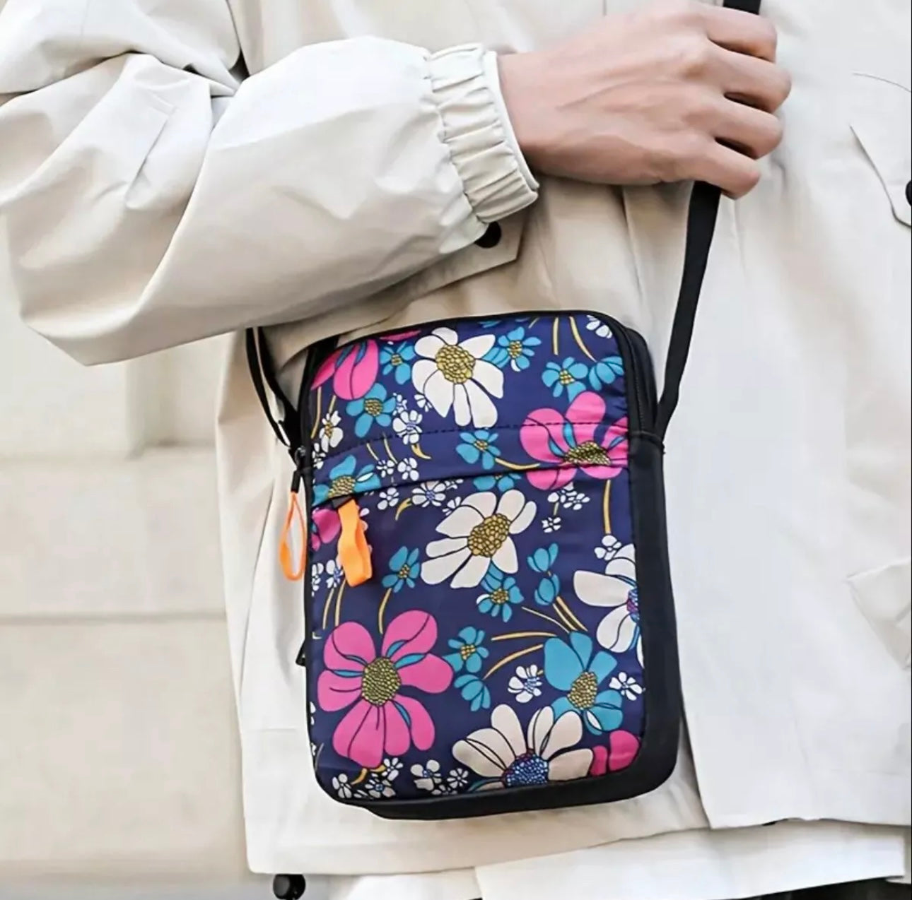 Unisex Shoulder Bag Messenger Bags Cross Body Handbag Travel Work Utility Bag UK