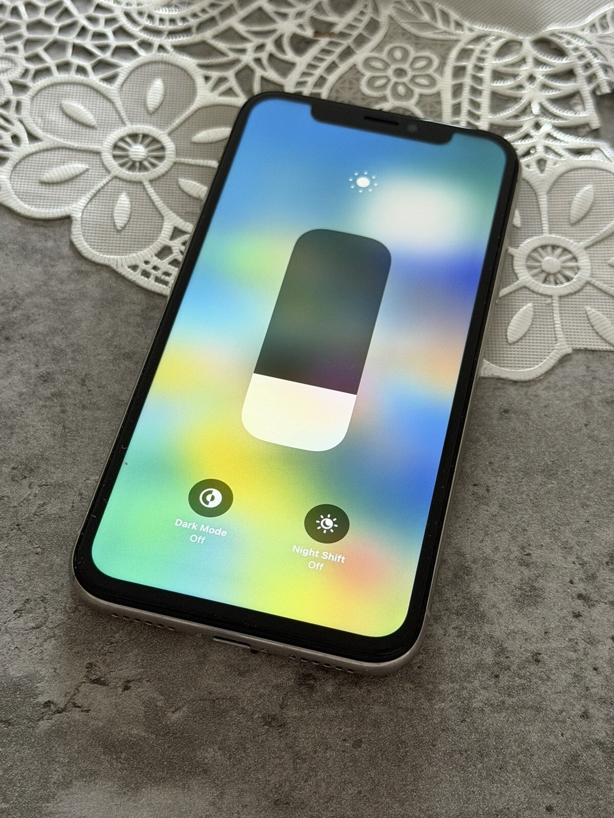 iPhone X 64gb Silver Unlocked - 100% 🔋 - No Face ID