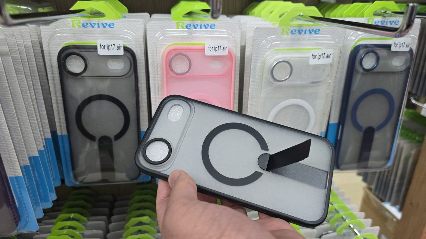 iPhone 17 Air Q Mag Case Invisible Stand Case
