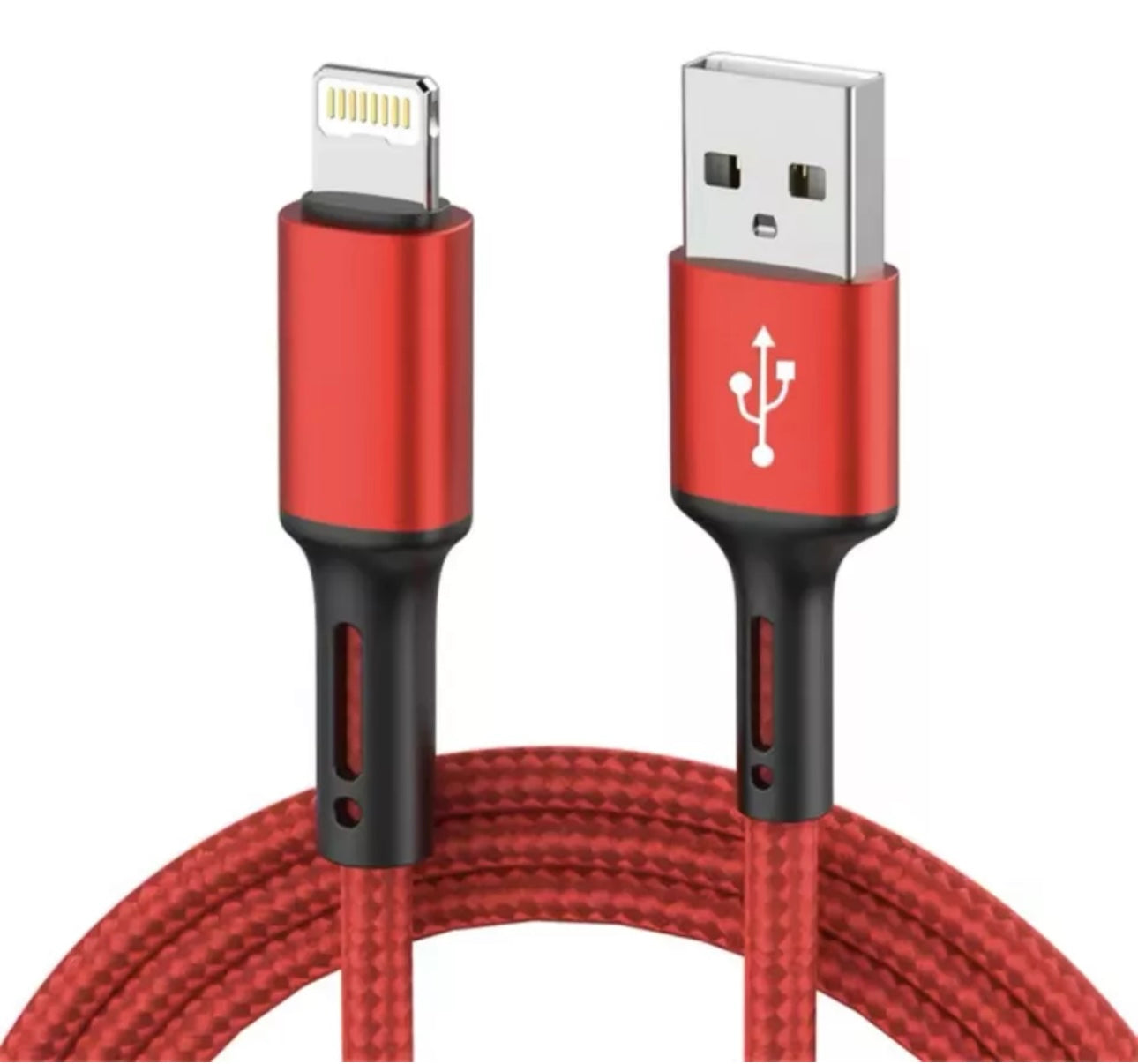 For iPhone cable charger fast charge Braided Long USB lead For 14 13 12 11