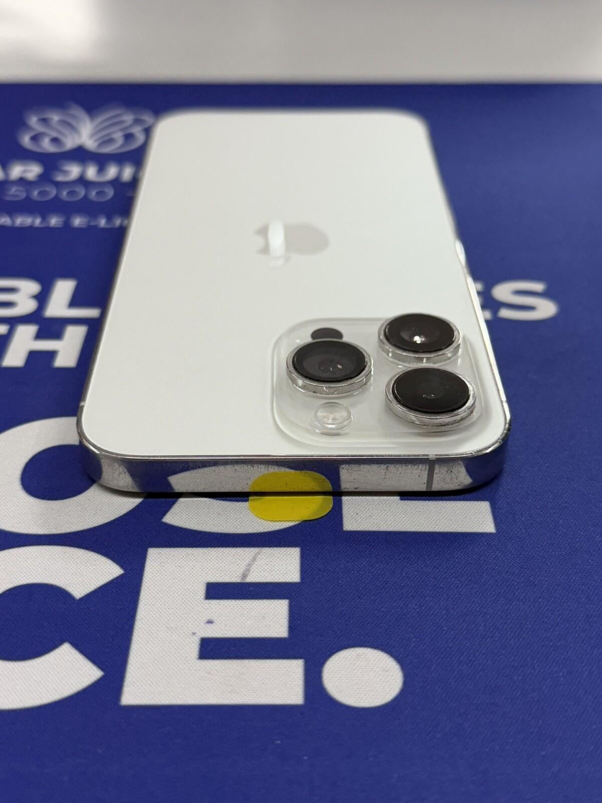 iPhone 14 Pro Max 128gb Silver Unlocked - 100% 🔋 - No Face ID