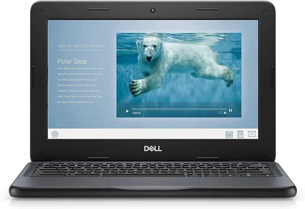 Dell Chromebook 11 3100 Dual USB-C Chromebook 4GB 16GB Black