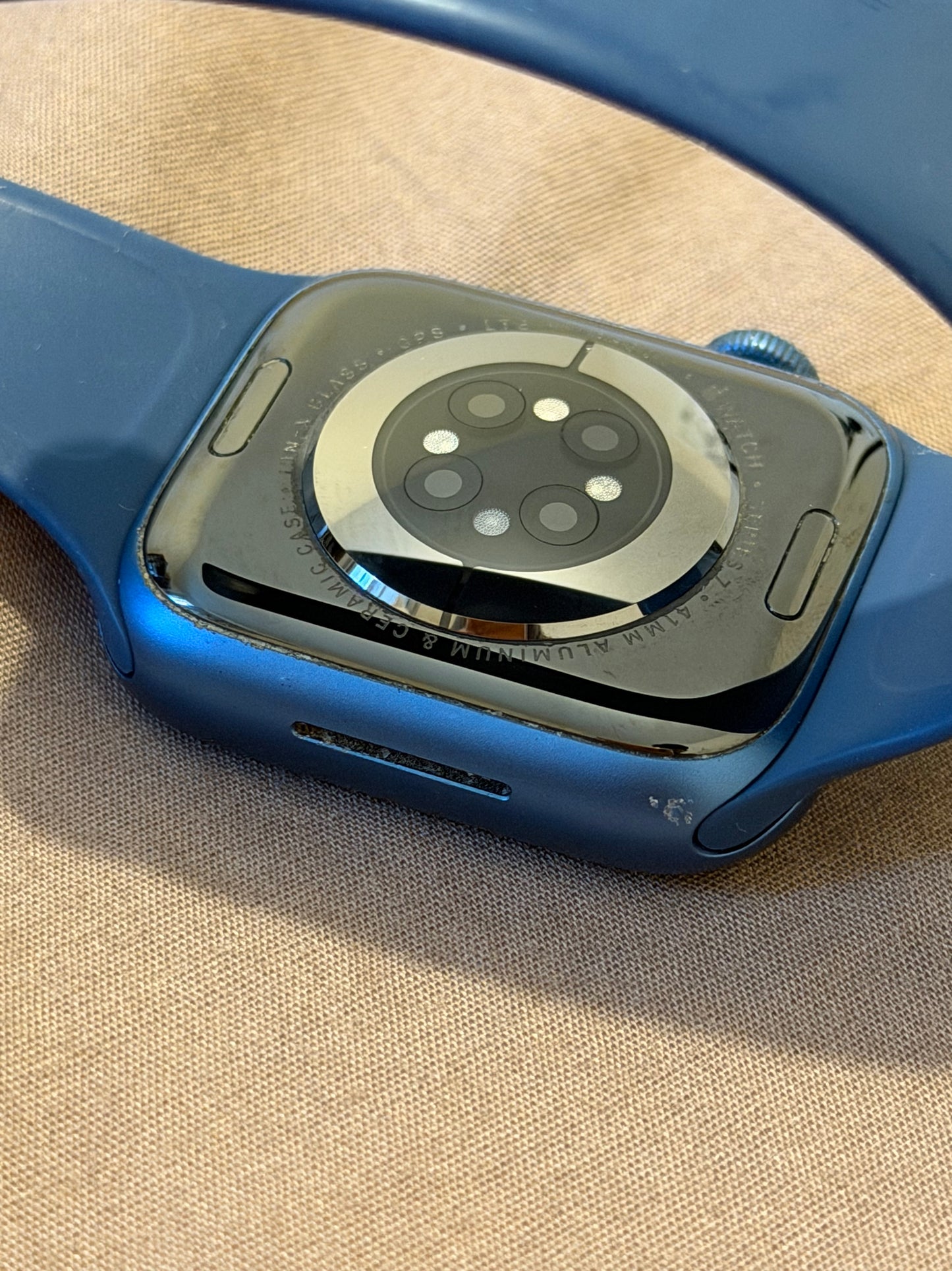 Apple Watch Series 7 GPS 41mm Aluminium Case with Sport Band - Midnight
