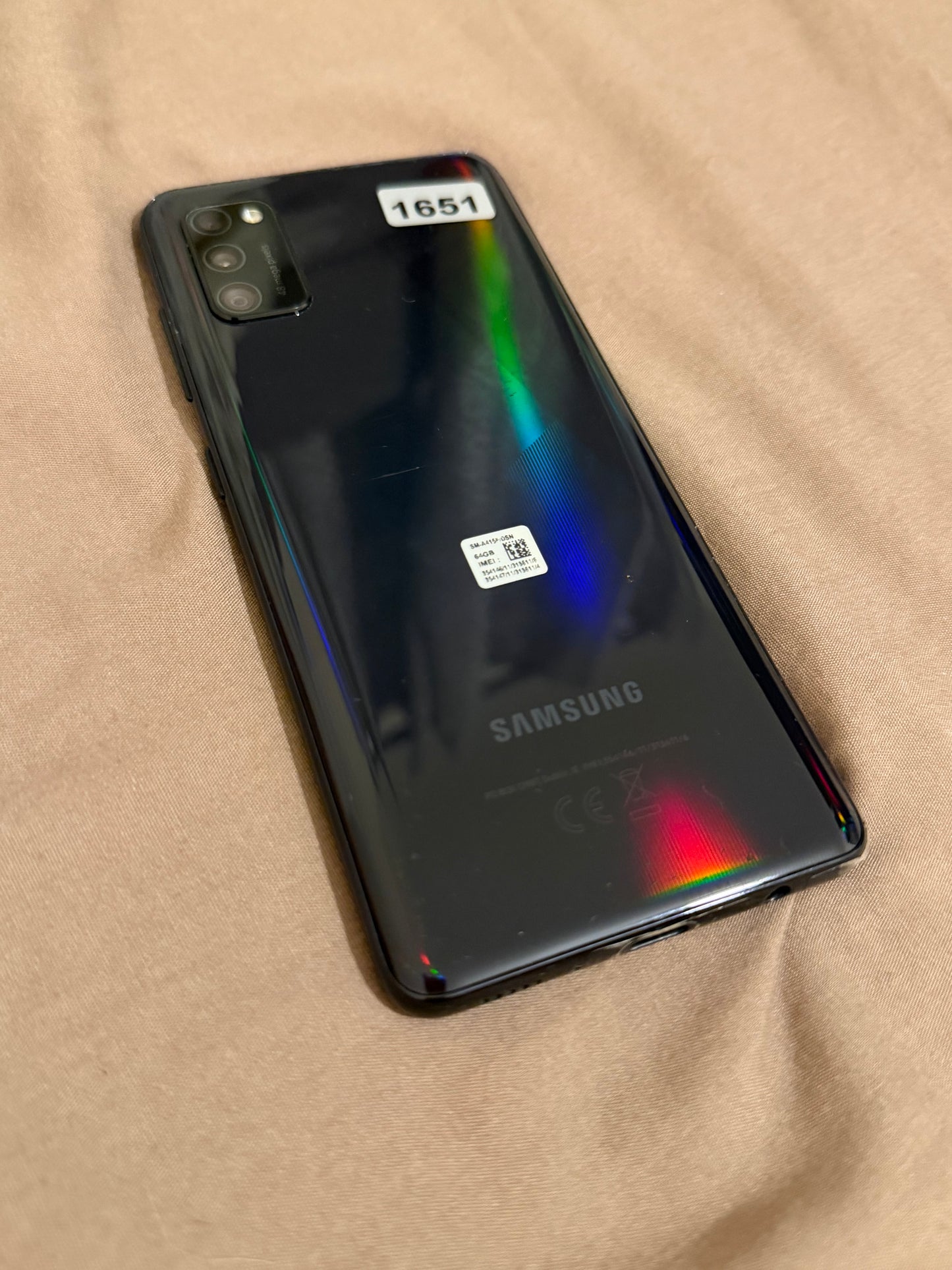 Samsung Galaxy A41 SM-A415F 64GB Unlocked Dual Sim Black