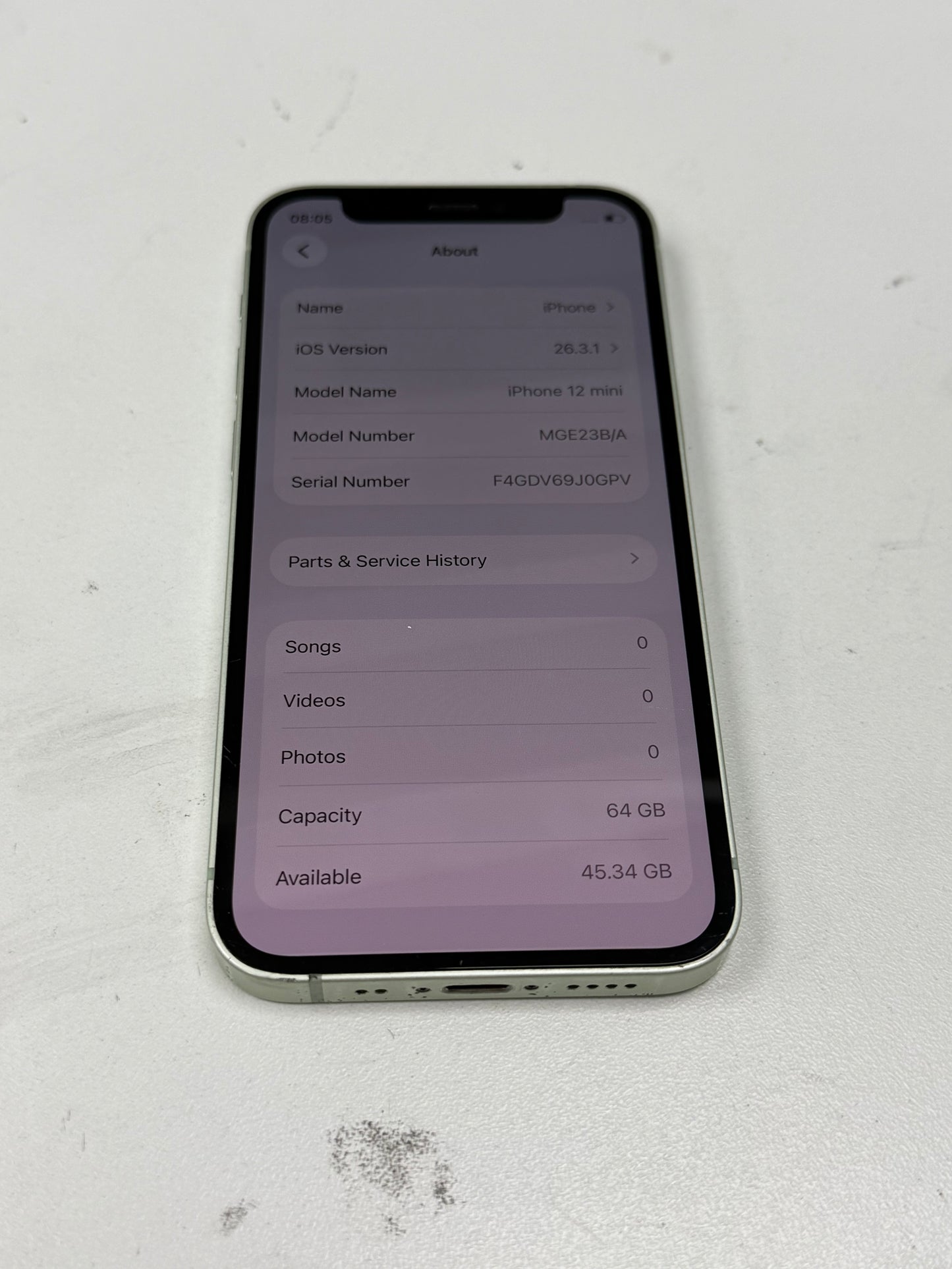 iPhone 12 Mini 64gb Green Unlocked - 100% 🔋