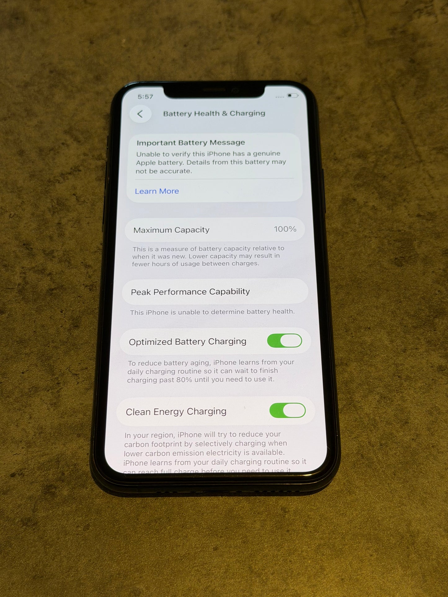 iPhone 11 Pro 64gb M/G Unlocked - No Face ID