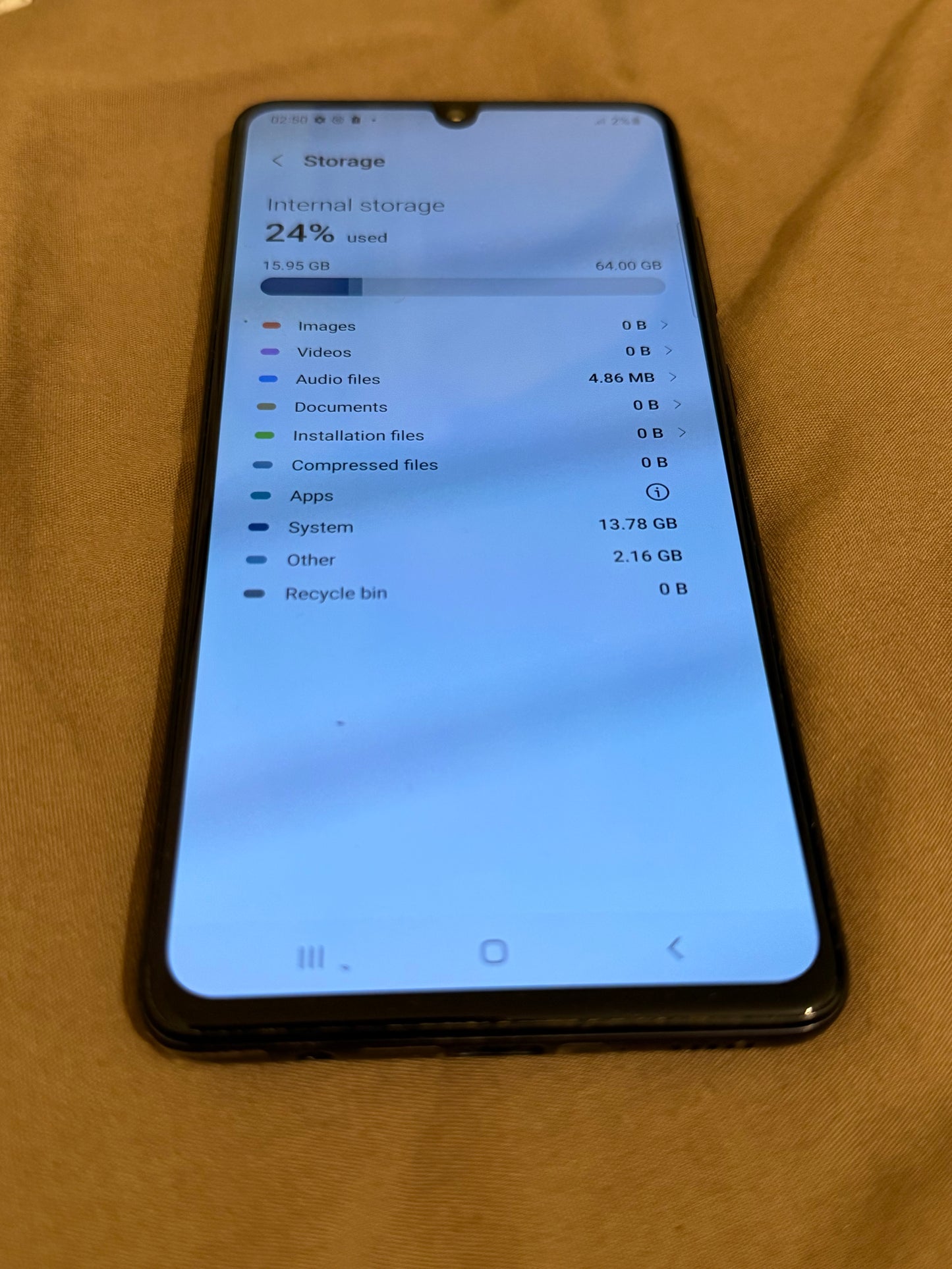 Samsung Galaxy A41 SM-A415F 64GB Unlocked Dual Sim Black