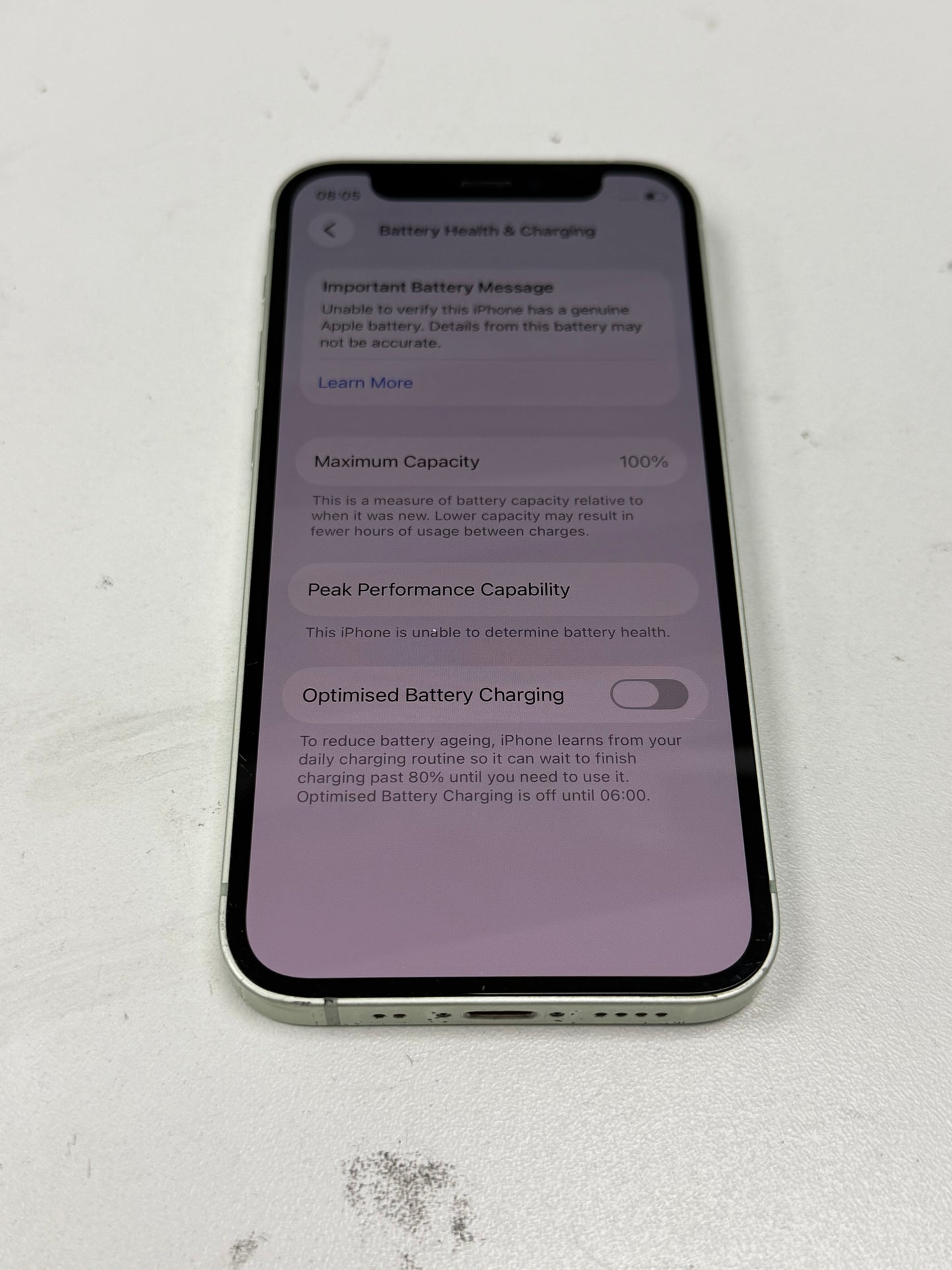 iPhone 12 Mini 64gb Green Unlocked - 100% 🔋