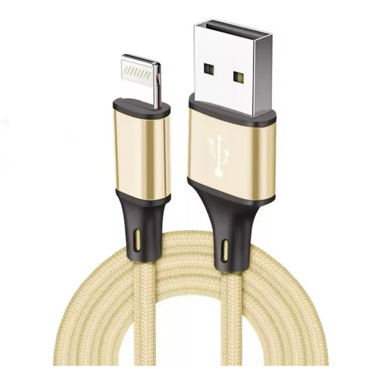 For iPhone cable charger fast charge Braided Long USB lead For 14 13 12 11