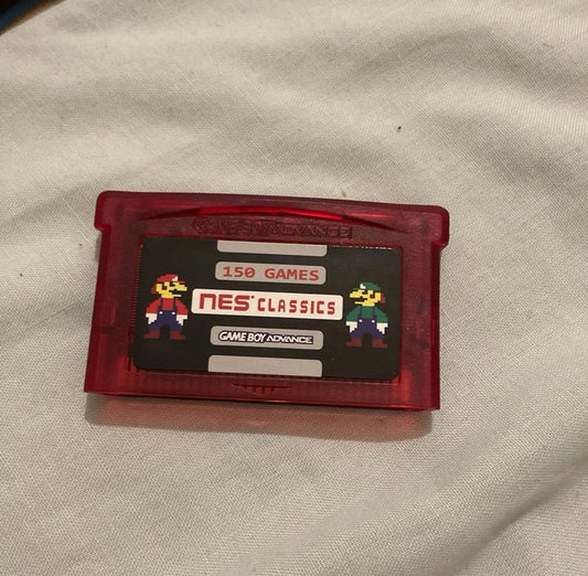 150 Classic NES Games - Gameboy Advance - Super Mario - Donkey Kong