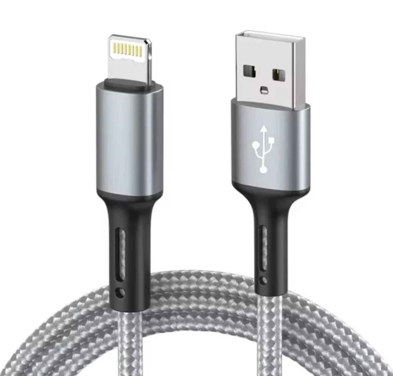 For iPhone cable charger fast charge Braided Long USB lead For 14 13 12 11