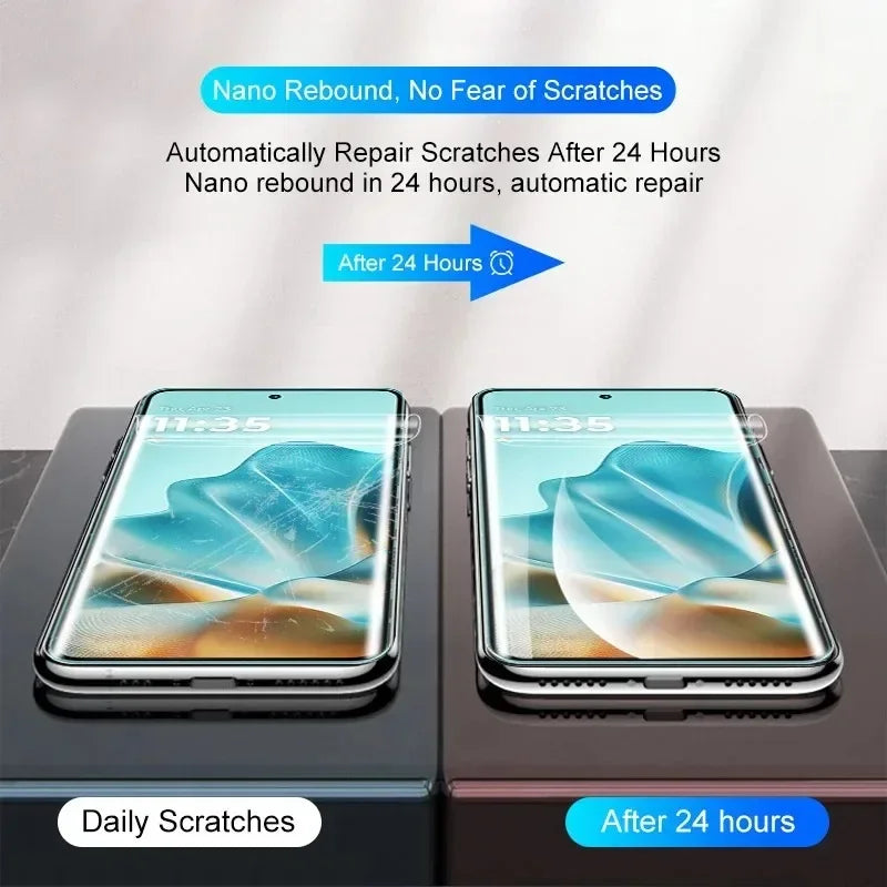 5Pcs Hydrogel Film For Honor Magic 8 7 6 Pro Full Cover Screen Protector For Honor 400 300 200 Lite