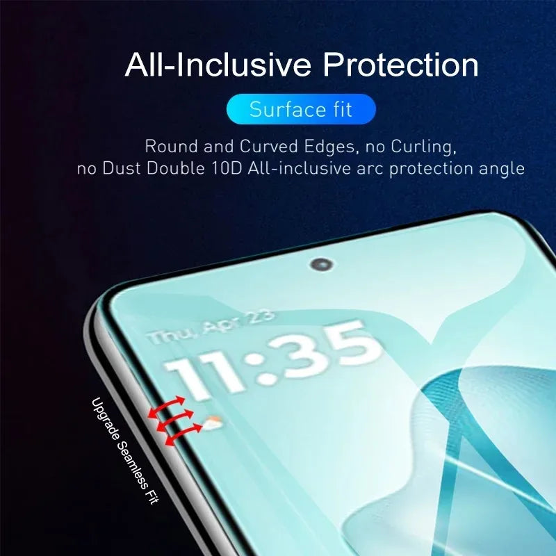 5Pcs Hydrogel Film For Honor Magic 8 7 6 Pro Full Cover Screen Protector For Honor 400 300 200 Lite