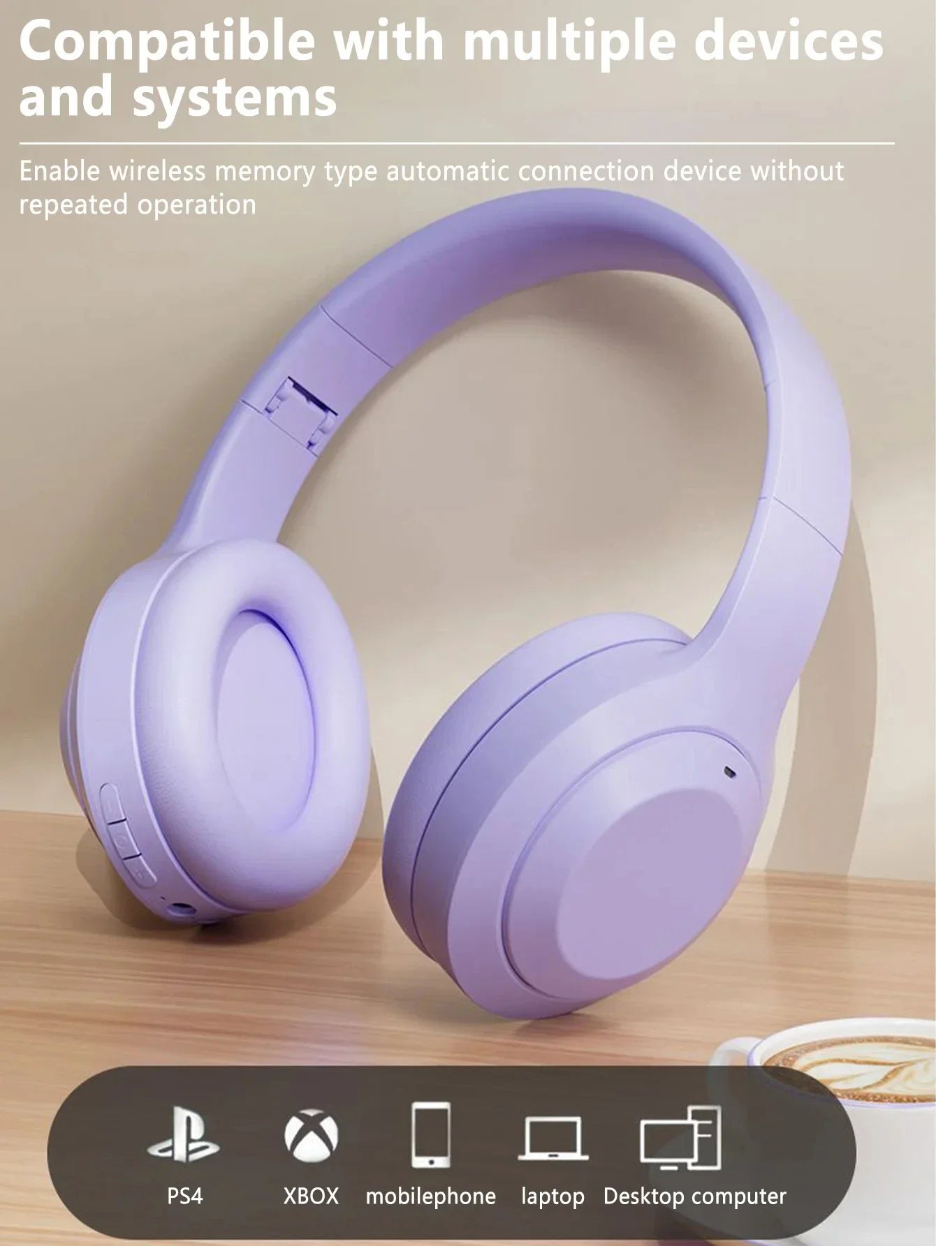 Lenovo New Bluetooth Wireless Headset with Mic: Stereo Earphone Designed for Sports, Gaming, and Seamless Phone Connectivity