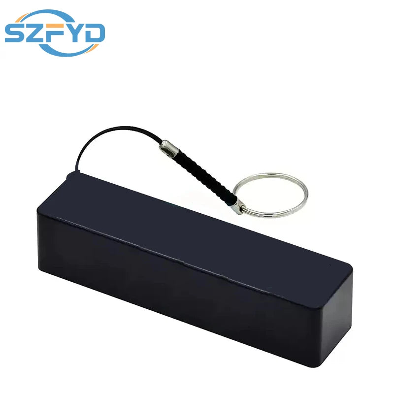 USB Power Bank Case Kit 18650 Battery Charger DIY Box Shell Kit Black