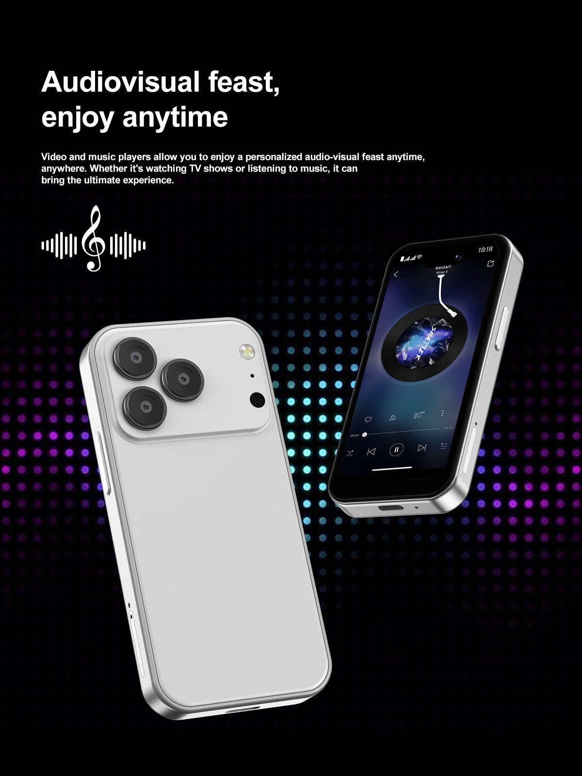 SERVO 17PRO MAX Android Mini Smartphone 3G WCDMA Dual SIM Standby 16GB ROM Play Store WiFi 3.75" Screen Cute Small Mobile Phones