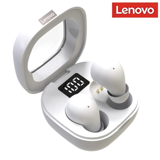 Lenovo Ultra-small Mini Bluetooth Earphones Dual-ear Sleep TWS in-ear Universal Music Listening Sports Running Headphones