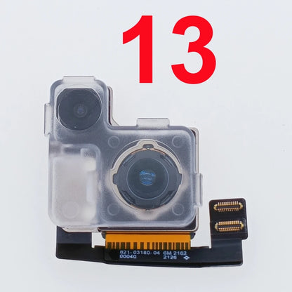 1pcs Big Rear Camera Flex For iPhone 11 12  XR XS Max 13 Mini Back Camera Main Lens Ribbon Flex Cable Repair Parts