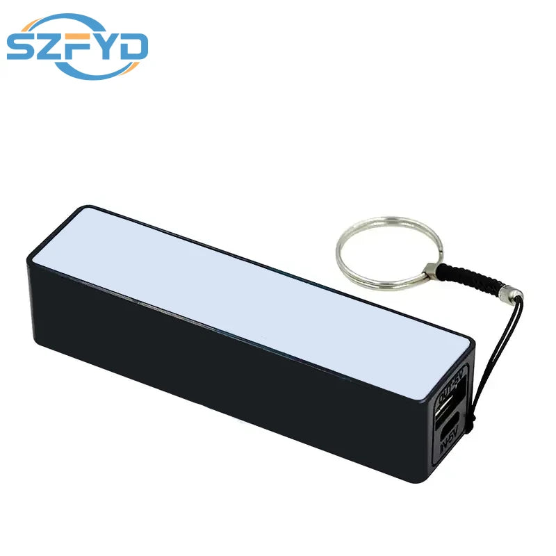 USB Power Bank Case Kit 18650 Battery Charger DIY Box Shell Kit Black