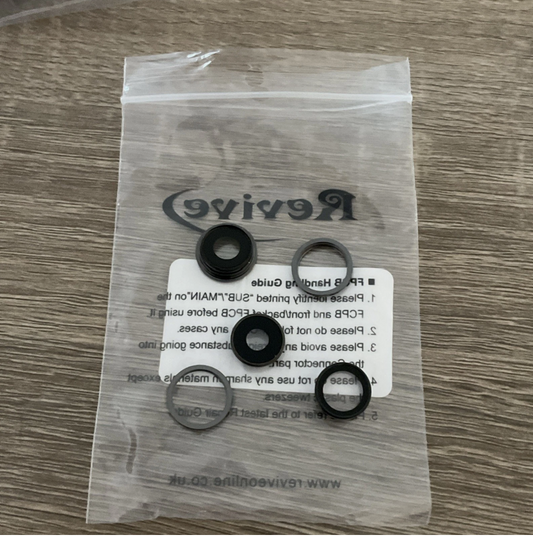 For Apple iPhone 13 Pro/13 Pro Max Replacement Camera Lens & Bezel Graphite