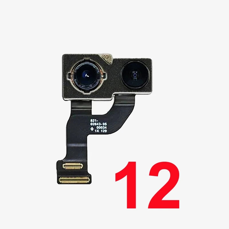 1pcs Big Rear Camera Flex For iPhone 11 12  XR XS Max 13 Mini Back Camera Main Lens Ribbon Flex Cable Repair Parts