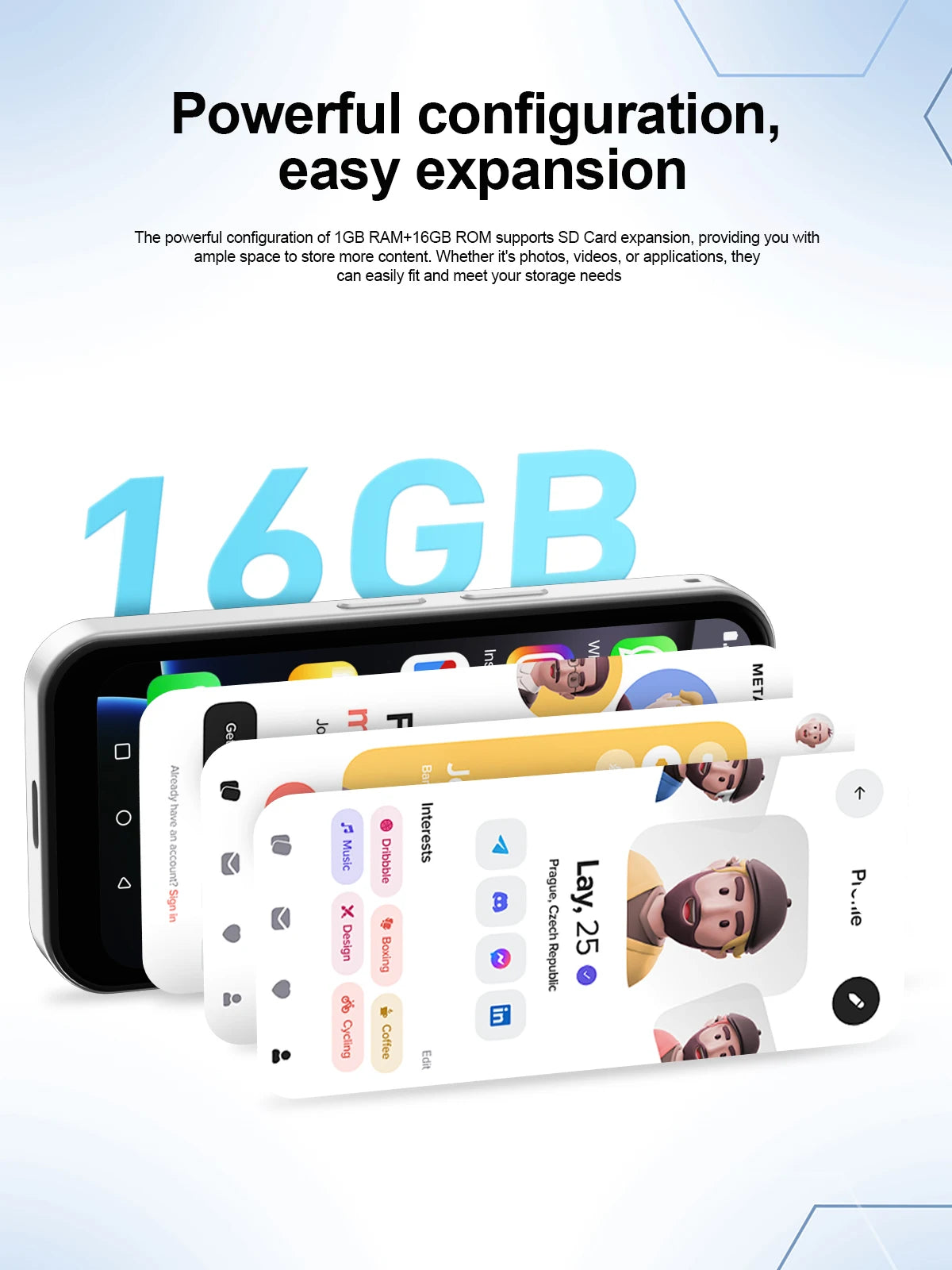 SERVO 17PRO MAX Android Mini Smartphone 3G WCDMA Dual SIM Standby 16GB ROM Play Store WiFi 3.75" Screen Cute Small Mobile Phones