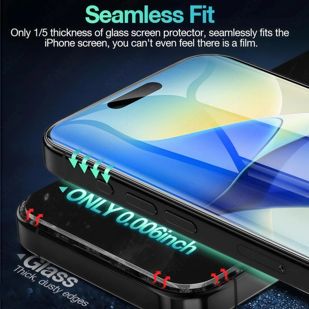 4pcs HD Full Cover Hydrogel Film For iPhone 11 12 13 14 15 16 17 Pro Max 14 15 16 Plus 17 Air Screen Protecton Protection