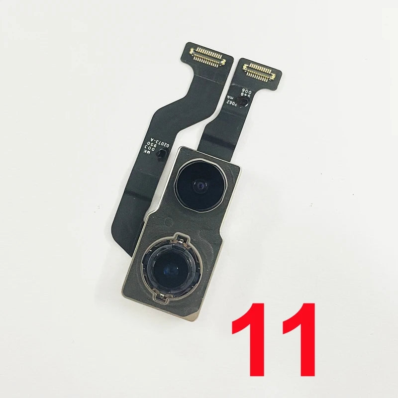 1pcs Big Rear Camera Flex For iPhone 11 12  XR XS Max 13 Mini Back Camera Main Lens Ribbon Flex Cable Repair Parts