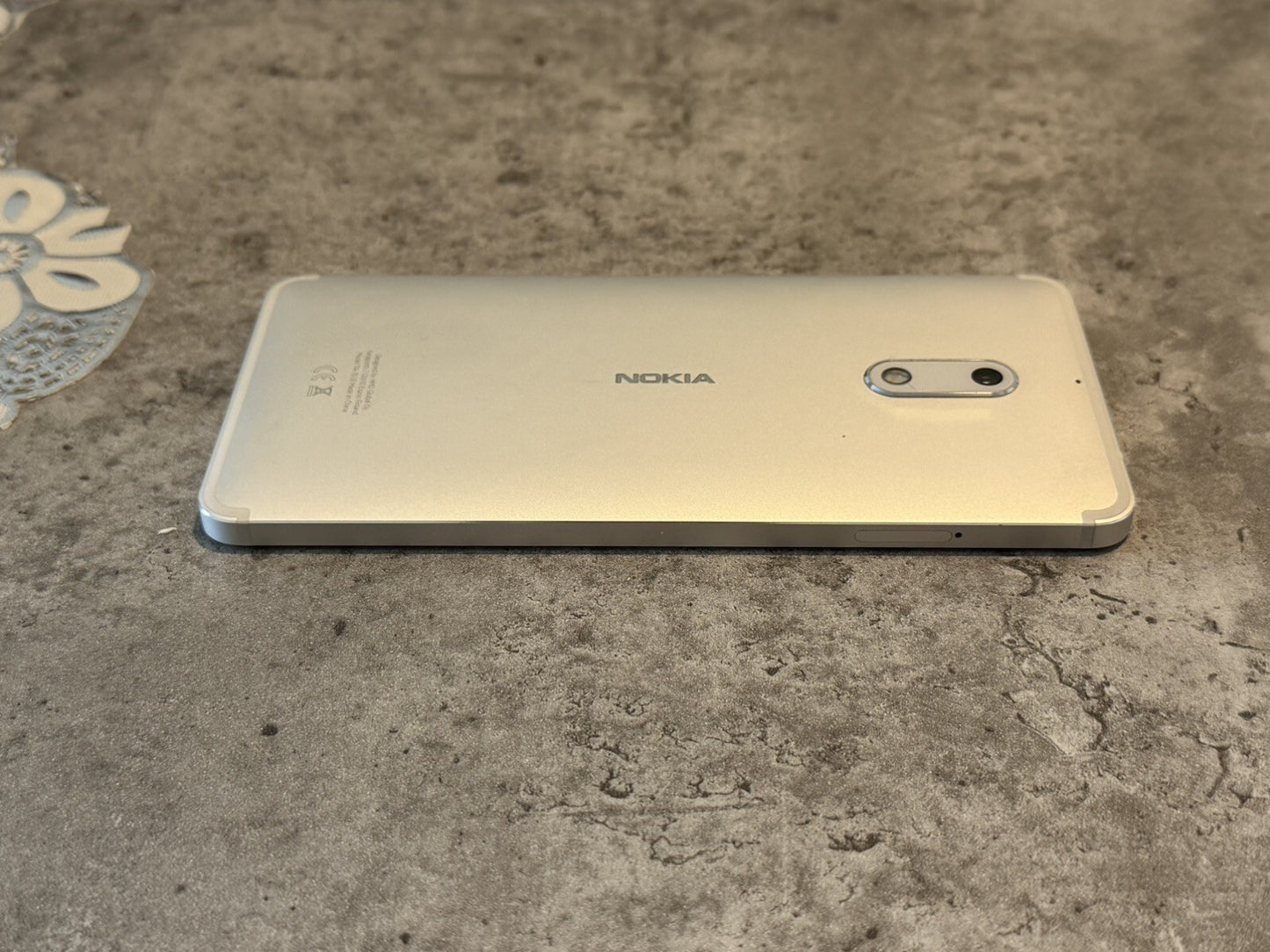 Nokia 6 TA-1033 Silver 32gb Unlocked