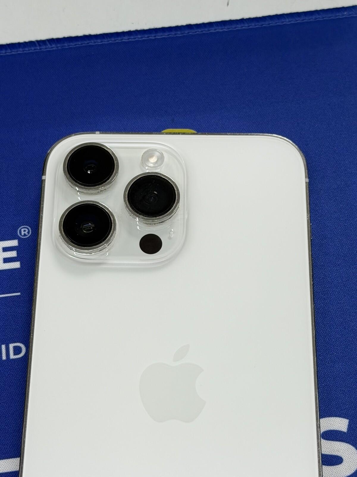 iPhone 14 Pro Max 128gb Silver Unlocked - 100% 🔋 - No Face ID