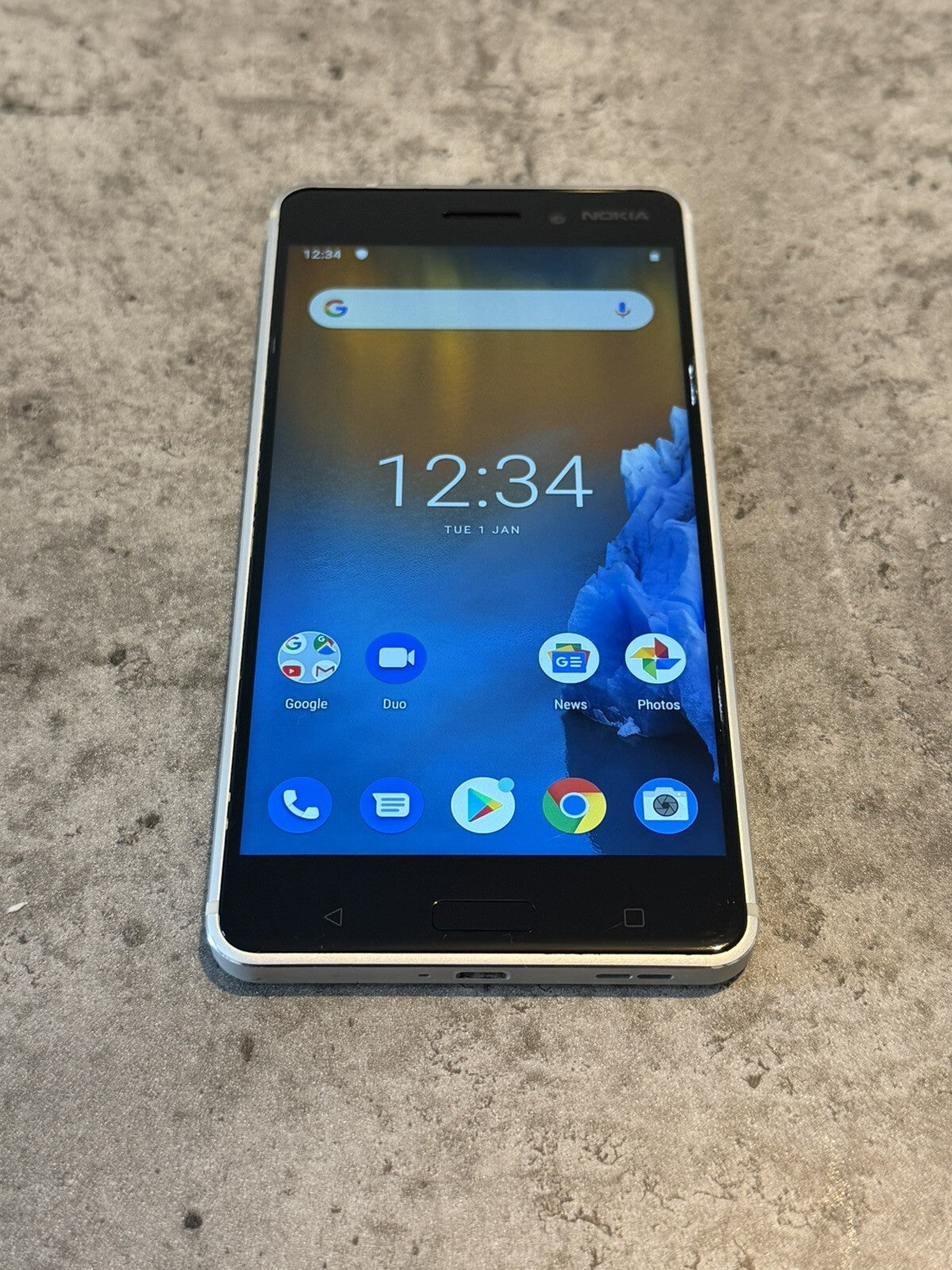 Nokia 6 TA-1033 Silver 32gb Unlocked