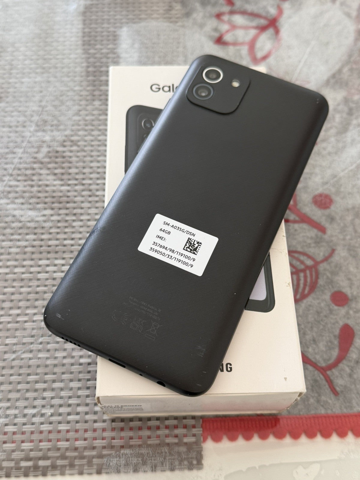 Samsung Galaxy A03 SM-A035G/DSN UNLOCKED 64GB Android Smartphone 2022 - READ