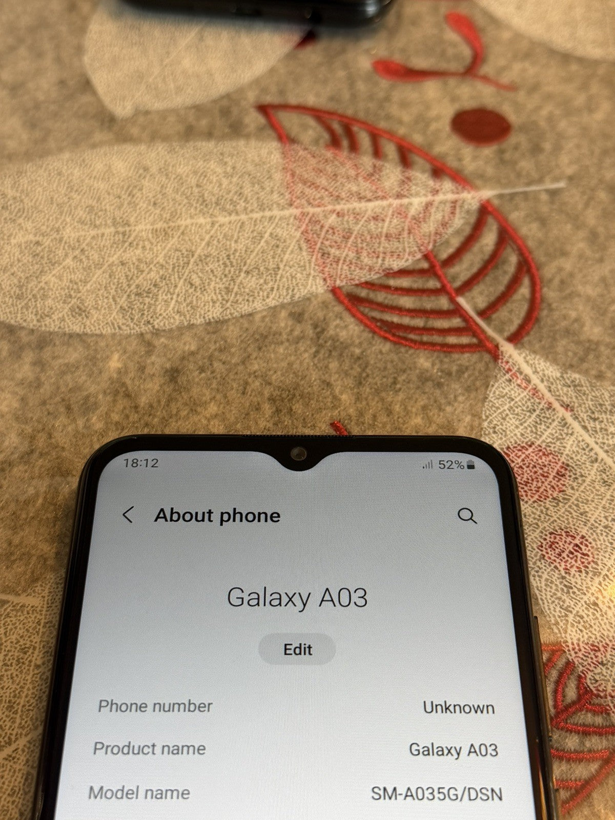 Samsung Galaxy A03 SM-A035G/DSN UNLOCKED 64GB Android Smartphone 2022 - READ