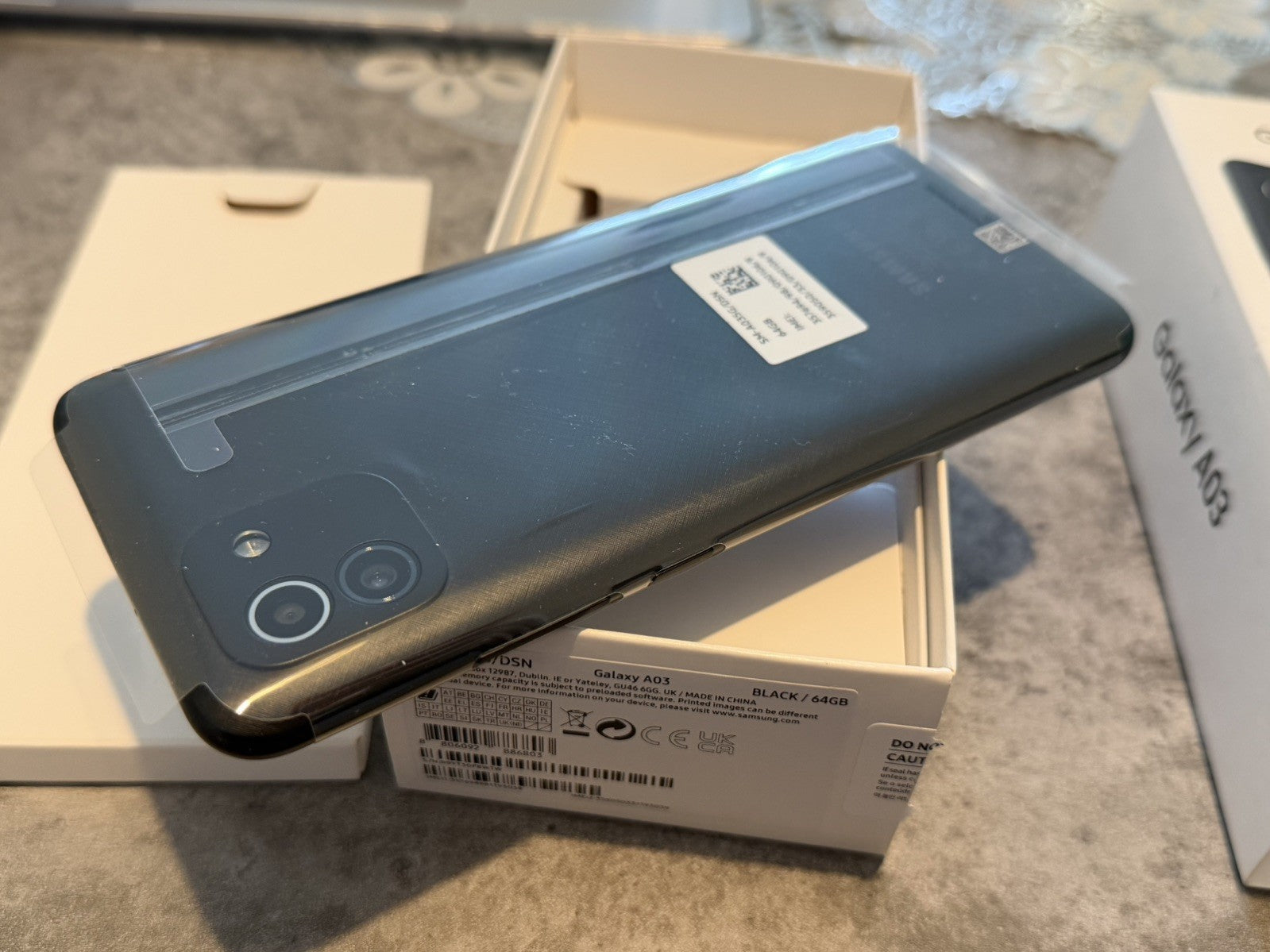 Samsung Galaxy A03 SM-A035G/DSN Black 64GB Unlocked - NEW (READ)