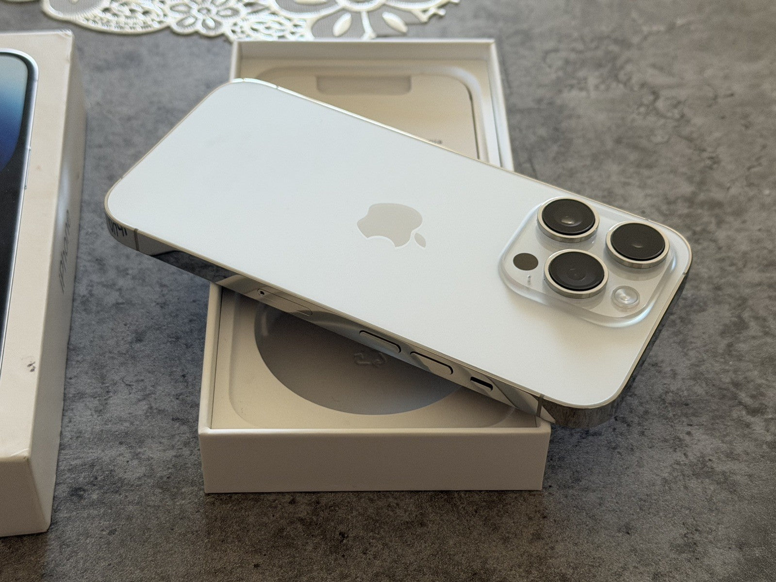iPhone 14 Pro 512GB Silver Unlocked - 100% 🔋 (Boxed)