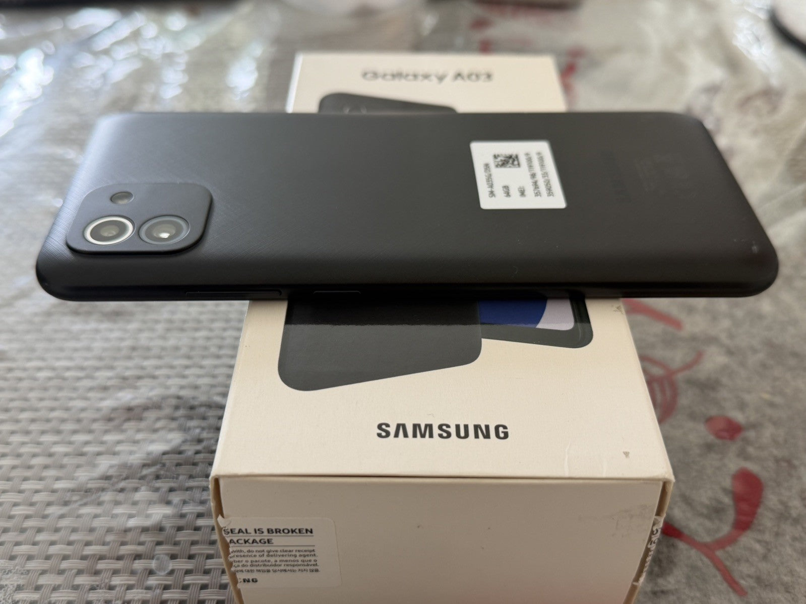 Samsung Galaxy A03 SM-A035G/DSN UNLOCKED 64GB Android Smartphone 2022 - READ