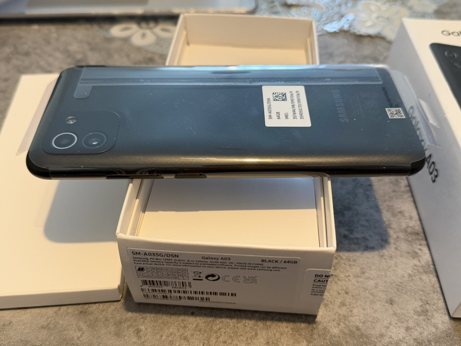 Samsung Galaxy A03 SM-A035G/DSN Black 64GB Unlocked - NEW (READ)