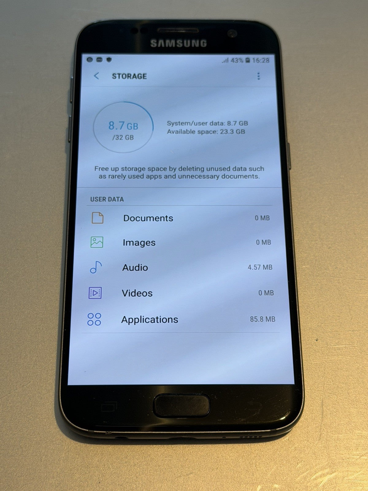 Samsung Galaxy S7 32gb Black Onyx Unlocked