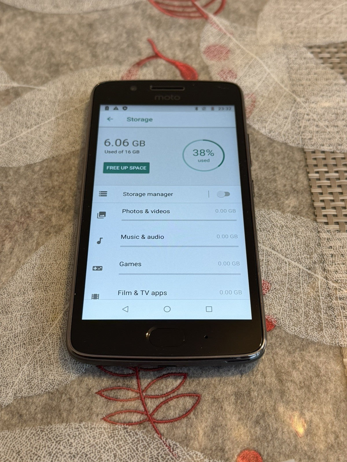 Motorola Moto G5 XT1675 16GB Black Unlocked