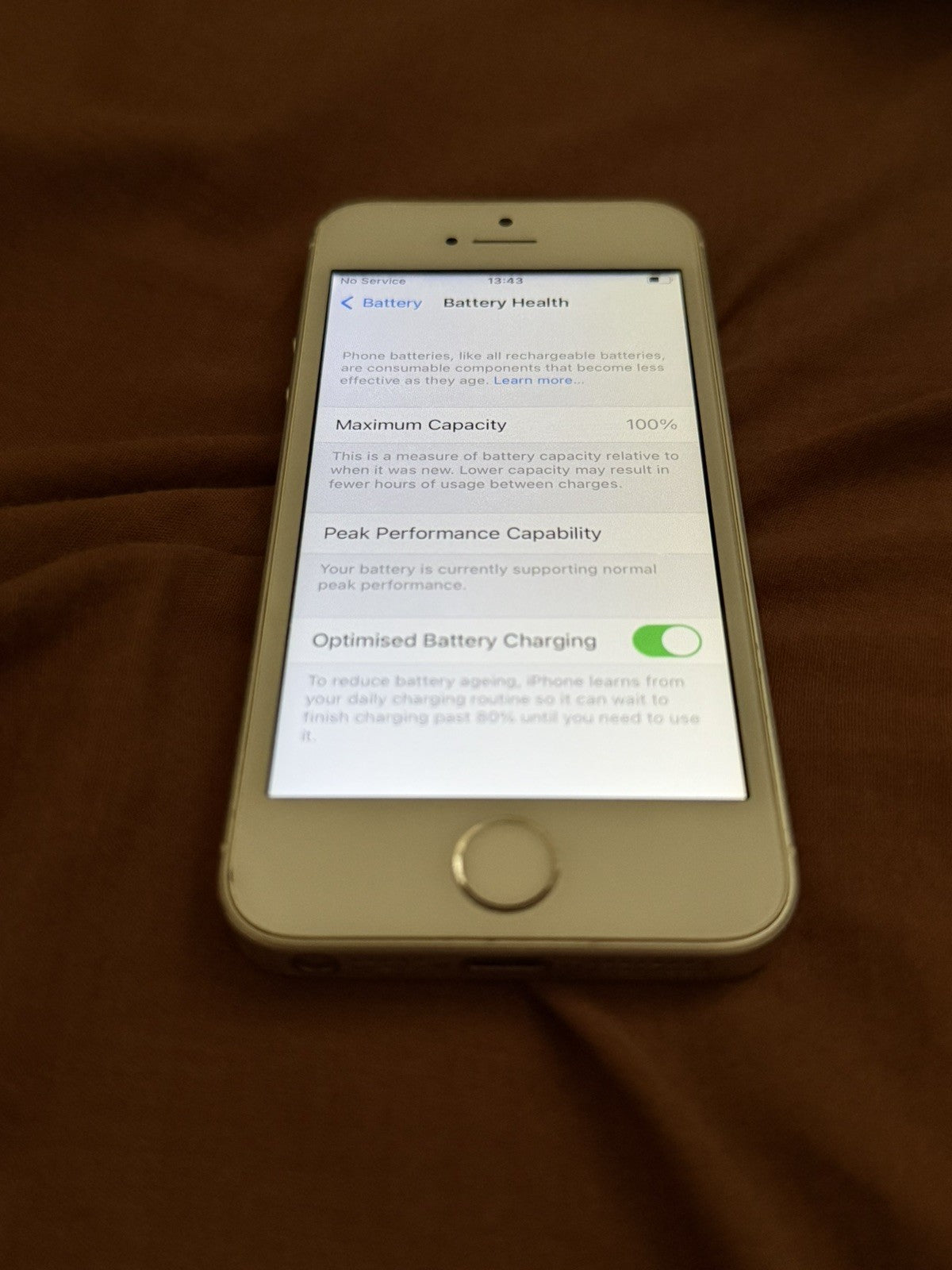 iPhone SE 16gb Silver Unlocked - 100% 🔋