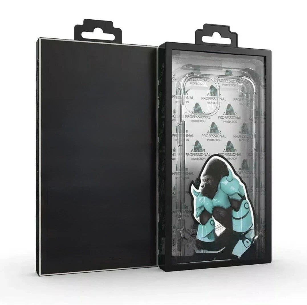 Case For iPhone 15 Clear Silicone Shockproof Phone Cover